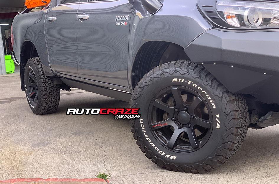 TOYOTA HILUX N80 4WD RT CONCAVE MATTE BLACK